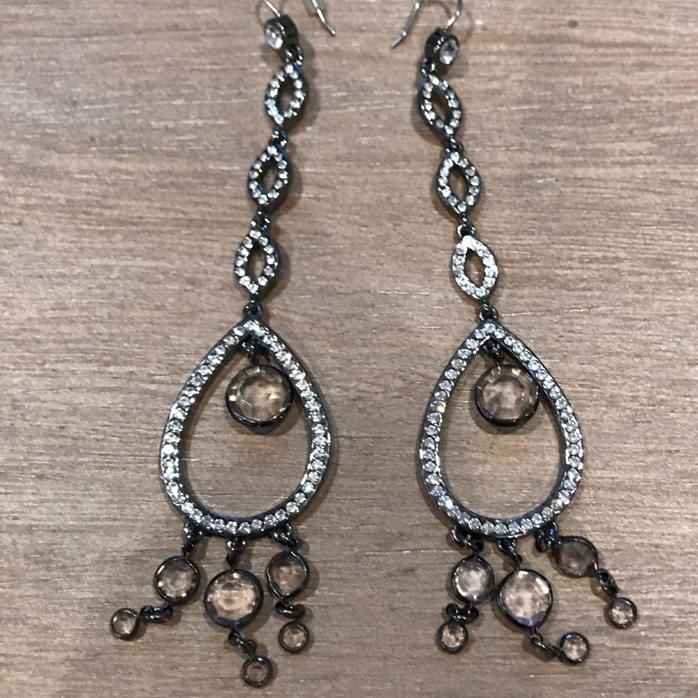 crystal earrings